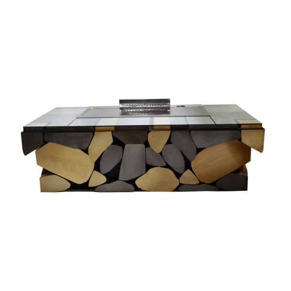 Stainless Steel 304 Teppanyaki Grill Table with 8 Seats and Customized 20mm Thick Food-Grade Special Alloy Steel