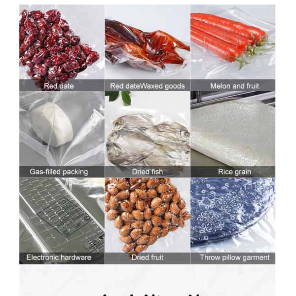 Gas Injection Nut Vacuum Packing Machine 300w For Food Industrial