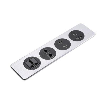 Réseau RJ45 pour table de conférence
