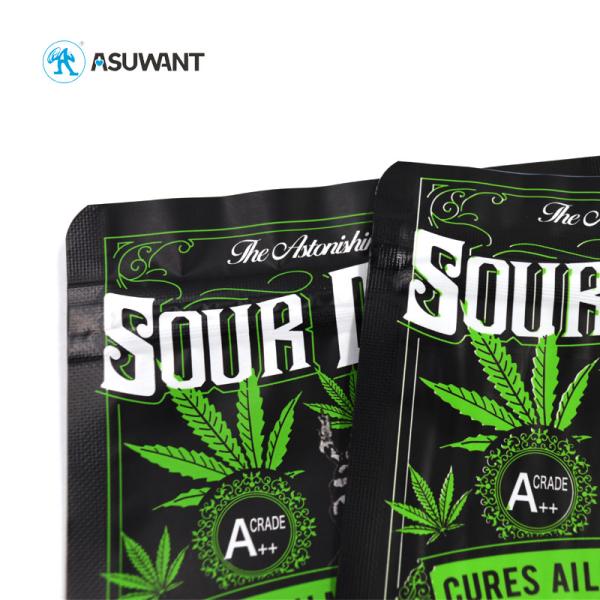 Gummies Mylar Food Bags Edible Packaging Weed Starburst Bag