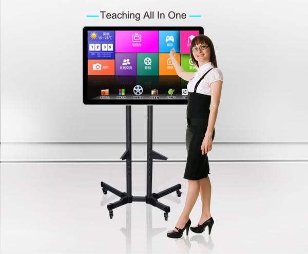 Restaurant Wifi Infrared Touch Screen Smart Board Menu Interactive 450 Cd/M2