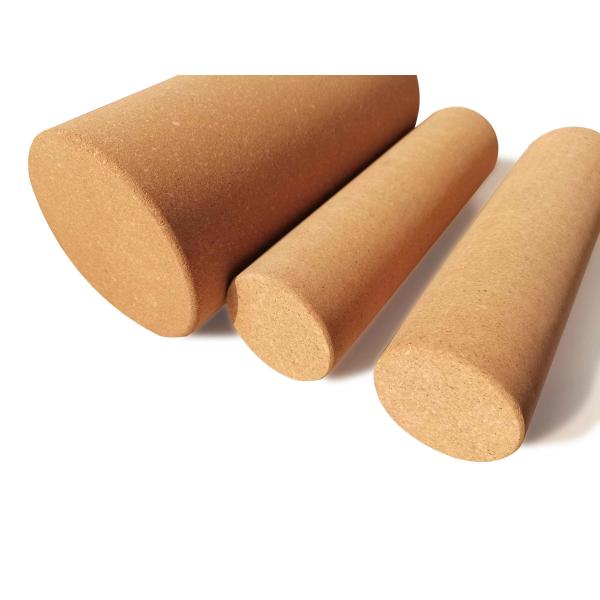 Сброс мышцы точного зерна ролика D100*300mm штендера йоги естественной пробочки FSC высокой плотности