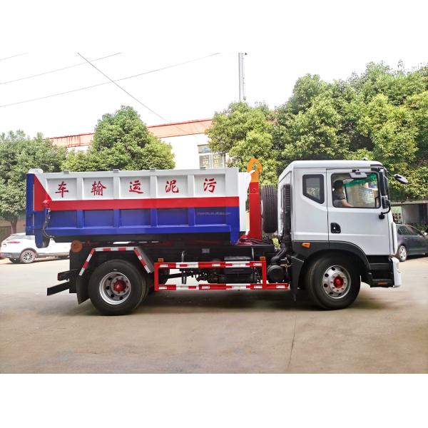 4X2 3cbm 5cbm 6cbm Rubbish Dump Truck with Hook Lifting Boom and Energy Type Pure Electric from Supply