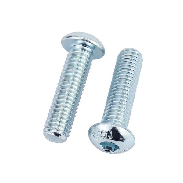304 Stainless Steel Round Head Plum Blossom Head Screw ISO7380