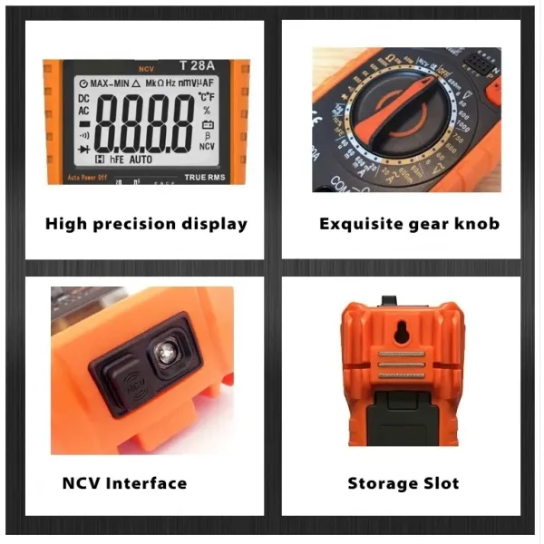 Mini Pocket Voltage Resistance T1 Smart Multimeter With Automatic Operation