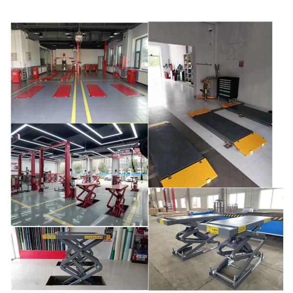 Lifting with CAR REPAIR MAINTANCE LIFTING 3.5T Surface Mounted Hydraulic Automotive Scissor Lift