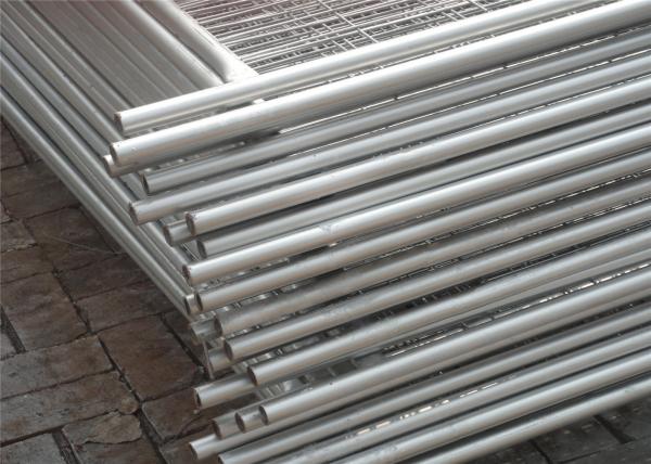 14 Microns Zinc Thick Freestanding Chain Link Fence Panels Anti Corrosion AS4687-2007