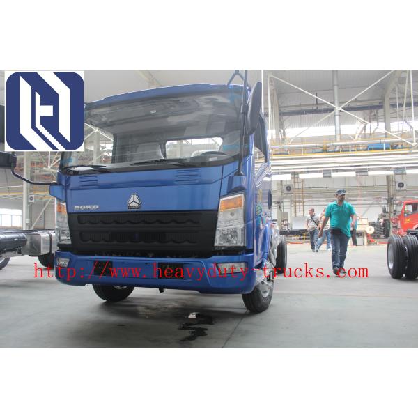 Low Noise Light Mini Tipper Truck / Air Brake 2-5 Ton Light Duty Dump Truck