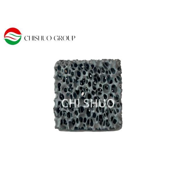 Высокая толерантность 0,01 мм Кремниевого карбида пенообразный керамический фильтр для нужд литейной промышленности