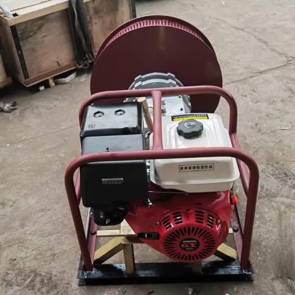 Tipo FM Torbellino motorizado Tirador de cables diésel 3T 5T 8T Motor eléctrico de gasolina