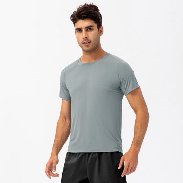 Loose Round Neck T Shirt Running Quick Dry Absorbent Breathable