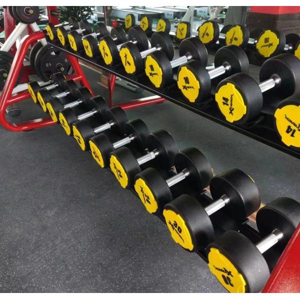 Wholesale Commercial Gym Fitness Equipment Urethane Dumbbells