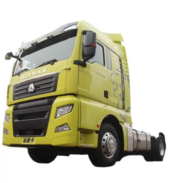 Tire Design Tubeless 400HP 35 Ton 6X4 8X4 Actros Shacman Tractor Truck for in 2023