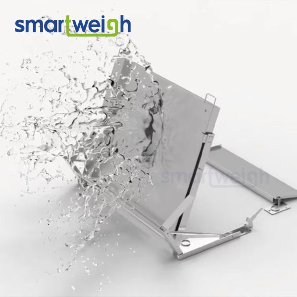 Industrial Stainless Steel Floor Scales IP68 Waterproof For Food And Cleanroom Applications