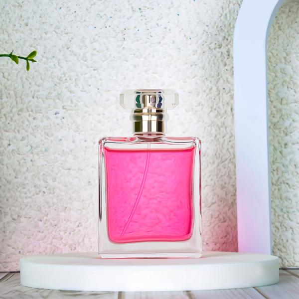 30ml Perfume Spray Pump Clear Black Aluminum Glass