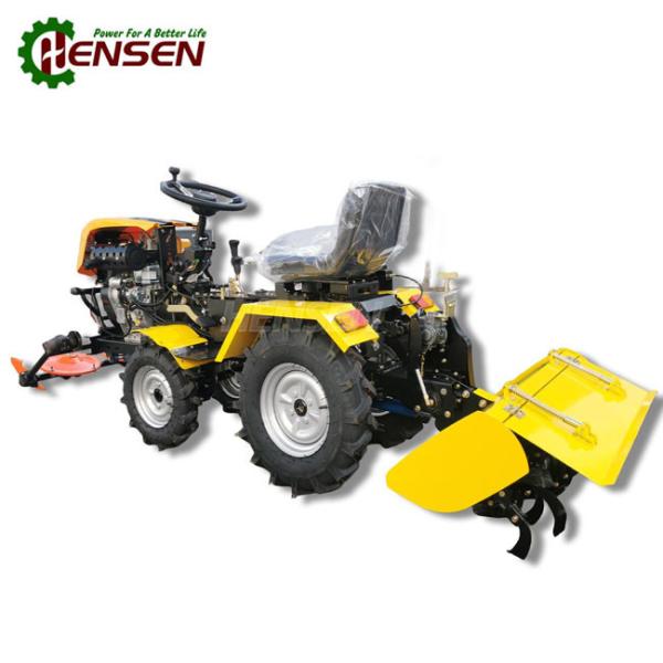 4wd Synchro Diesel Tractor 18 HP 4 Wheel Drive Garden Tractor