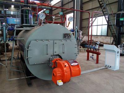 1 to 20 Ton Oil Gas Fired Three-Pass Horizontal Industrial Steam Boiler for lcohol Distillation,wine-making