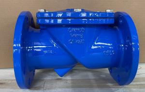 BS5153 45度ゴムシート 鋳鉄チェックバルブ