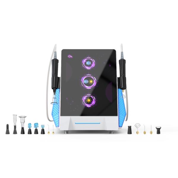 Portable 2 Handles Cold Plasma Machine For Hair Anti Loss Skin Rejuvenation