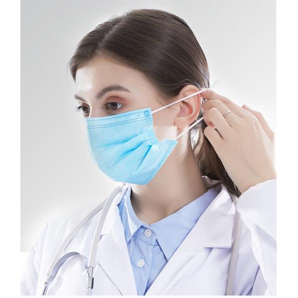 One Off Medical Grade Face Mask Anti Virus Self Protection 3 Layer