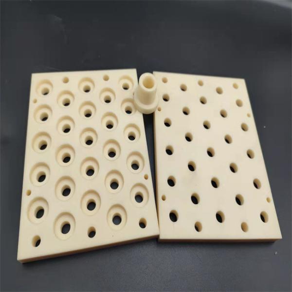 CNC Machining Alumina Ceramic Plate With High Strength