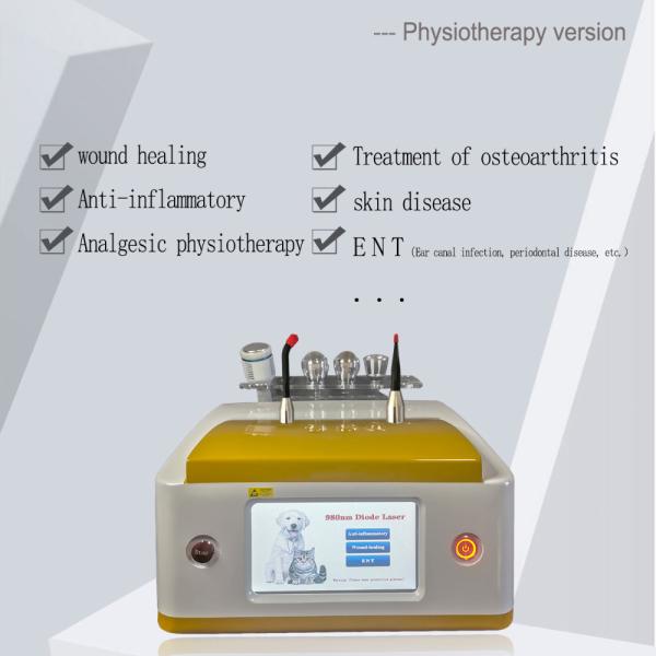 980nm Diode Laser Device for Animal Care and Veterinary Physical Therapy Vet Dental Clinic Use Machine