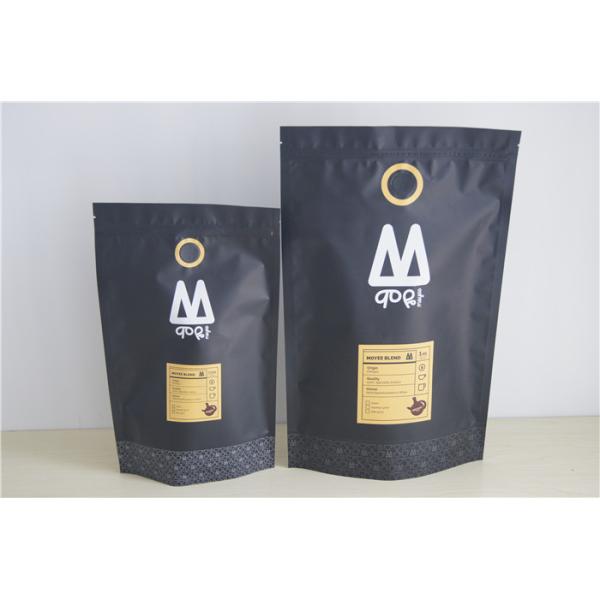 Изготовленные на заказ печатая 250g Matt стоят вверх Ziplock мешки кофейного зерна с клапаном