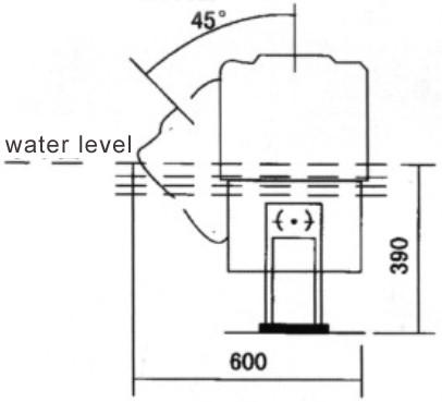 Easy Installed Water Fountain Nozzles Colorful Luminous Fountain Jet Straight Shoot