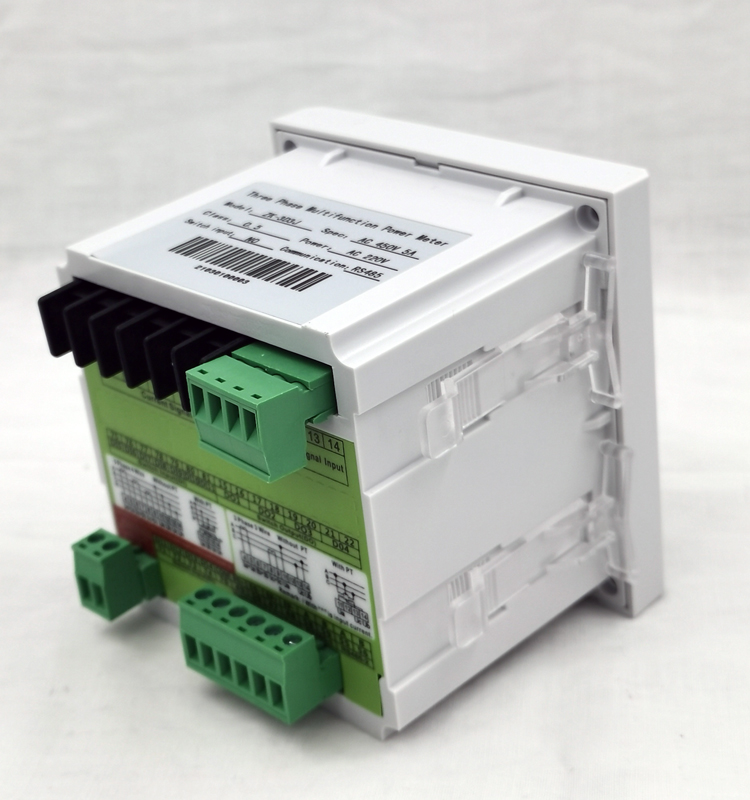 96*96 Digital Multifunction Three-Phase Panel Ammeter RS485 Modbus KWH Meter with Energy Power Features