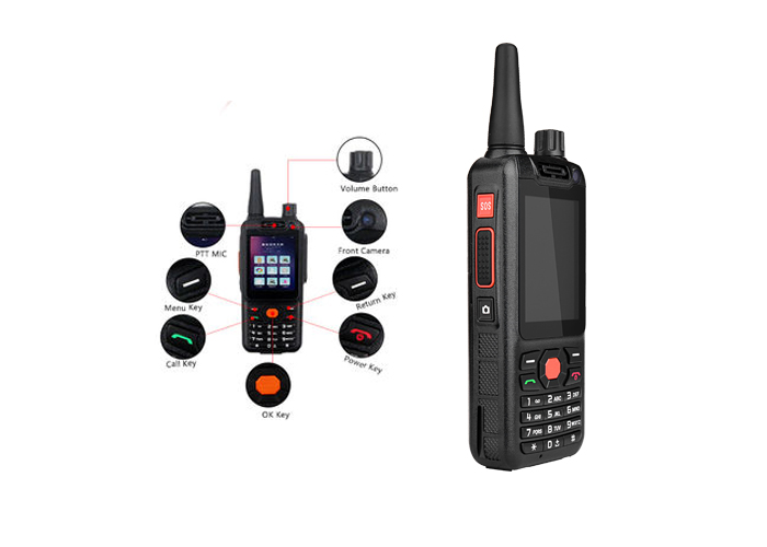 3G 4G WIFI GSM WCDMA 3500mAh MTK 6739 LTE Talki Walki