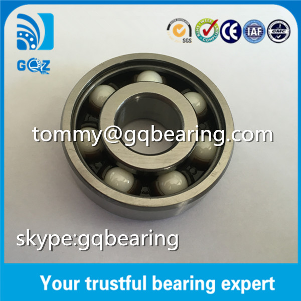 C3 Clearance Polyamide cage 6302 Hybrid Ceramic Ball Bearings ZrO2 Ceramic Balls 6302 TNH/HC5C3
