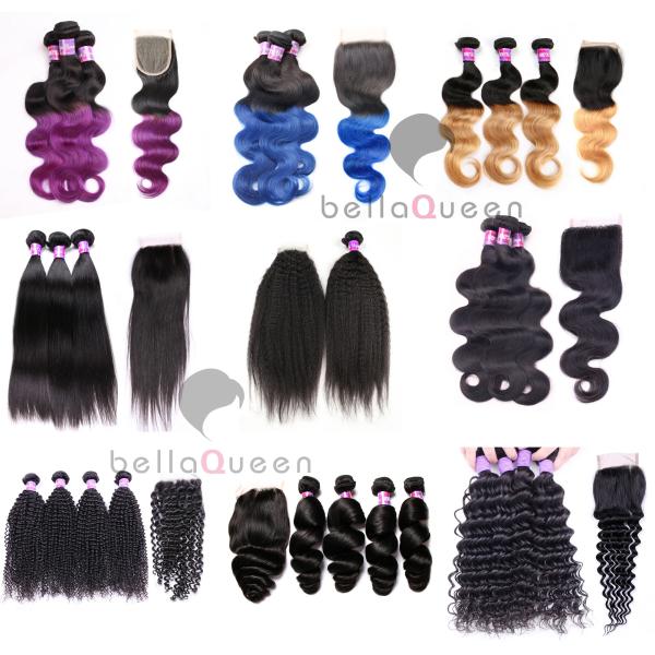 волосы 100% девственницы волны воды ранга 7А индийские Уньпросессед никакой линять, запутывают свободно