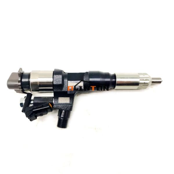 Fuel Injector 095000-6593 For Excavator Hino J08e Engine 23670-E0010 Diesel VH23670E00