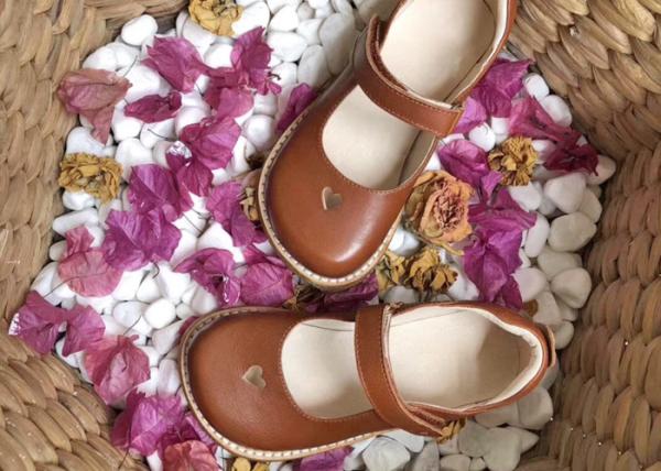 First Layer Cowhide Stylish Kids Shoes