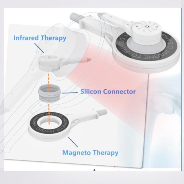 130KHz Magnetic Therapy Device For Treating Musculoskeletal Disorders Physio Magneto Infrared Physiotherapy
