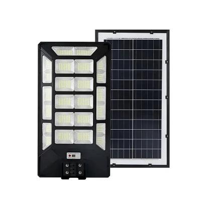 Éclairage de rue solaire LED de 200w avec batterie intégrée / détecteur de mouvement