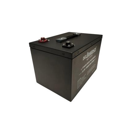 Volt 100ah do bloco 12,8 da bateria de Ion Bluetooth Lifepo 4 do lítio para o rv de acampamento