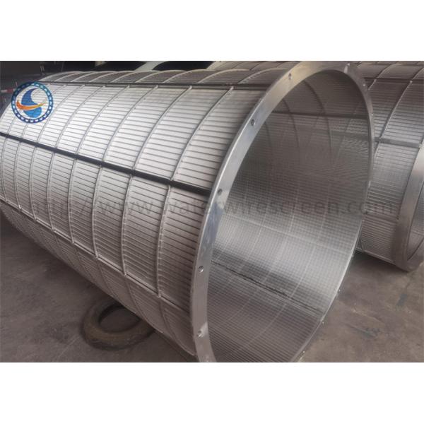 Johnson Type Slotted Screen Rotary Screen Drum Back Wash FITO