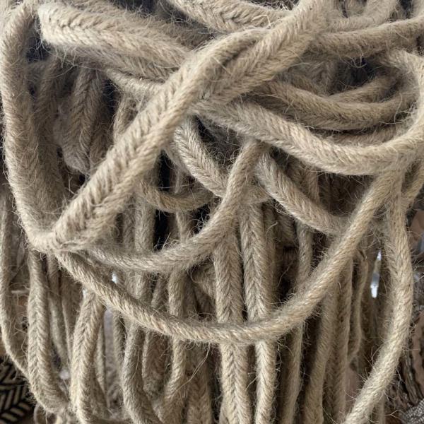 Elastic Hemp Rope Raw Nylon Polyester For Bag Shoes Garments