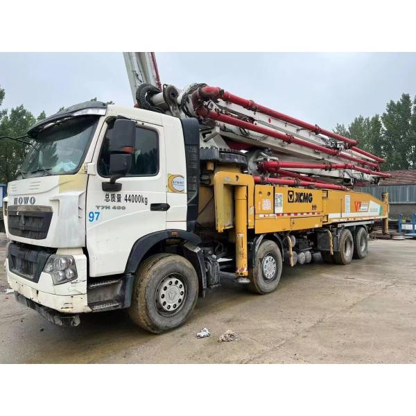 2018 XCMG HOWO 58m Used Concrete Pump Truck HB58V Semi Dry Shotcrete