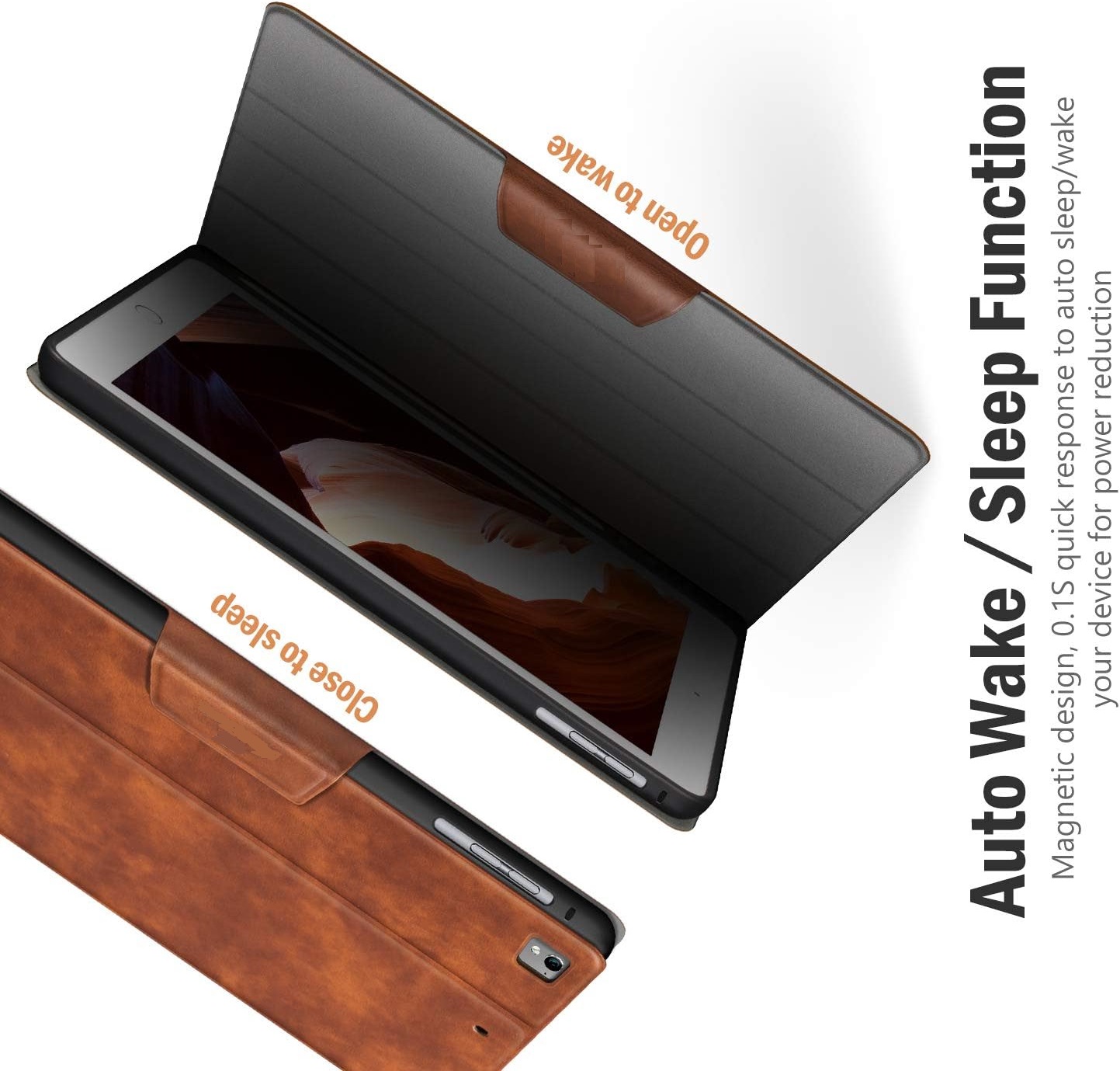 Custom Leather Tablet Case for iPad Air Pro 13 11 10.9 Inch With Designs Business Cover Shockproof ODM OEM Logo Material