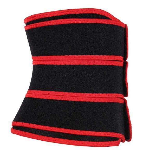 Do estômago vermelho livre das correias de With 3 do instrutor da cintura do látex correia mais magro