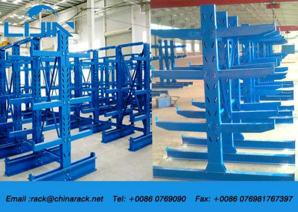 O dobro tomou partido comprimento resistente do racking do modilhão braço de 500 - de 1200mm