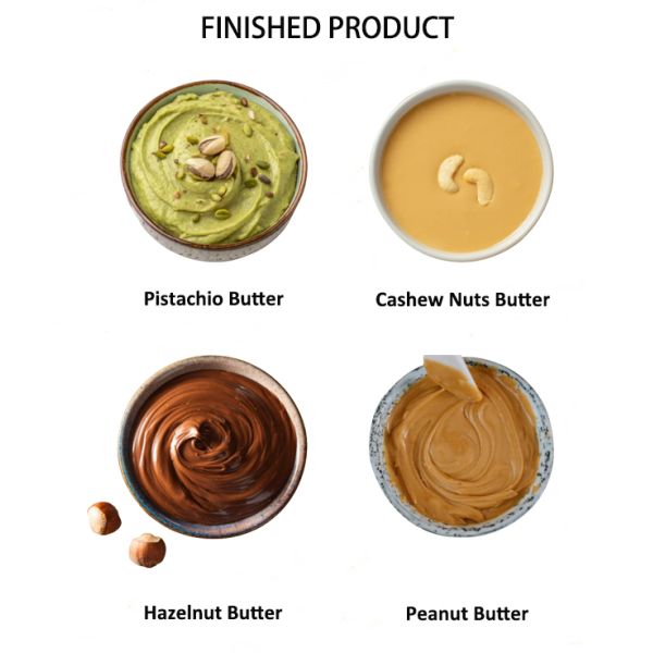 Commercial Peanut/Cashew Nuts Butter Making Machine and Packaging With Cooling System for Nut Butter Processing Plants