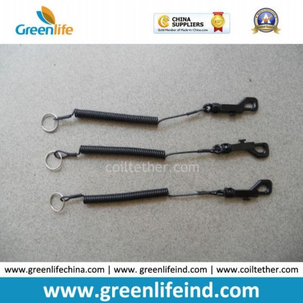 Short Cell Phone Spiral Coil Strap Fashion Security Cord