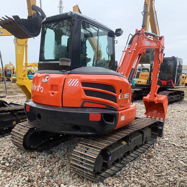 KX165 Kubota Used Mini Excavator 48kw Used Kubota Mini Digger