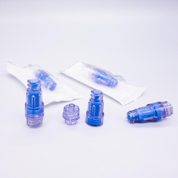 Medical Disposable Luer Lock Needle Free Connector Screw Connection Needle Stick