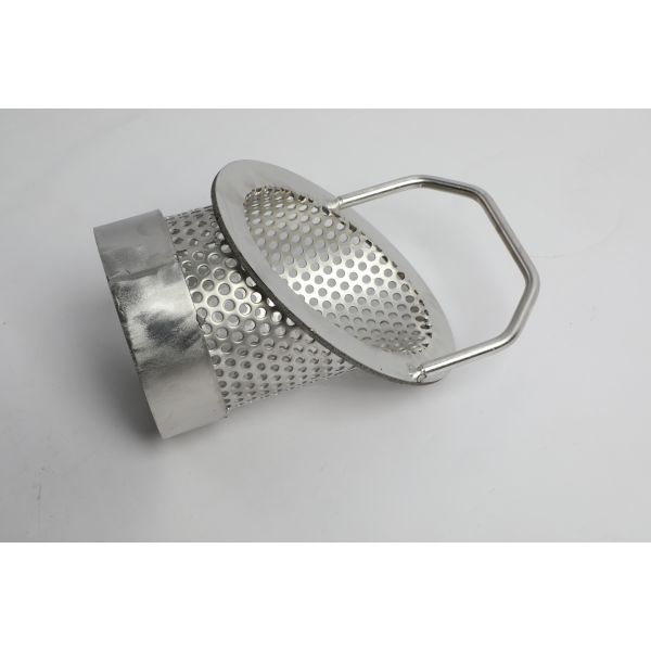 High Flow At Low Differential Pressure Metal Filter Element Fast Flow Speed