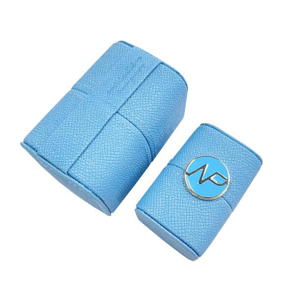 Luxury PU Jewelry Watch Gift Perfume Packaging Box With Button