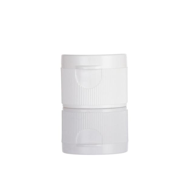 Recycled PP Flip Top Closures , K902-2 Nontoxic Flip Top Lids For Bottles